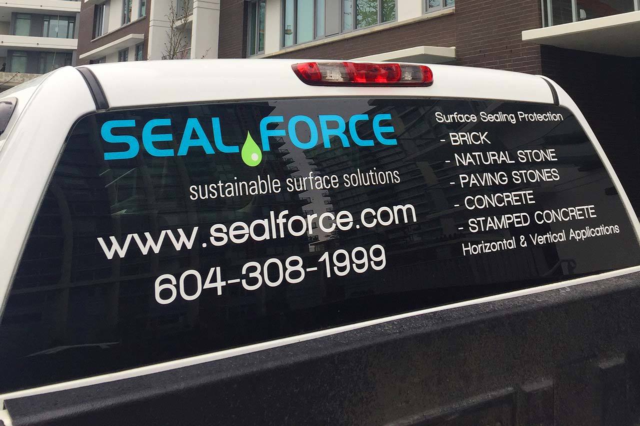 Sealforce truck onsite